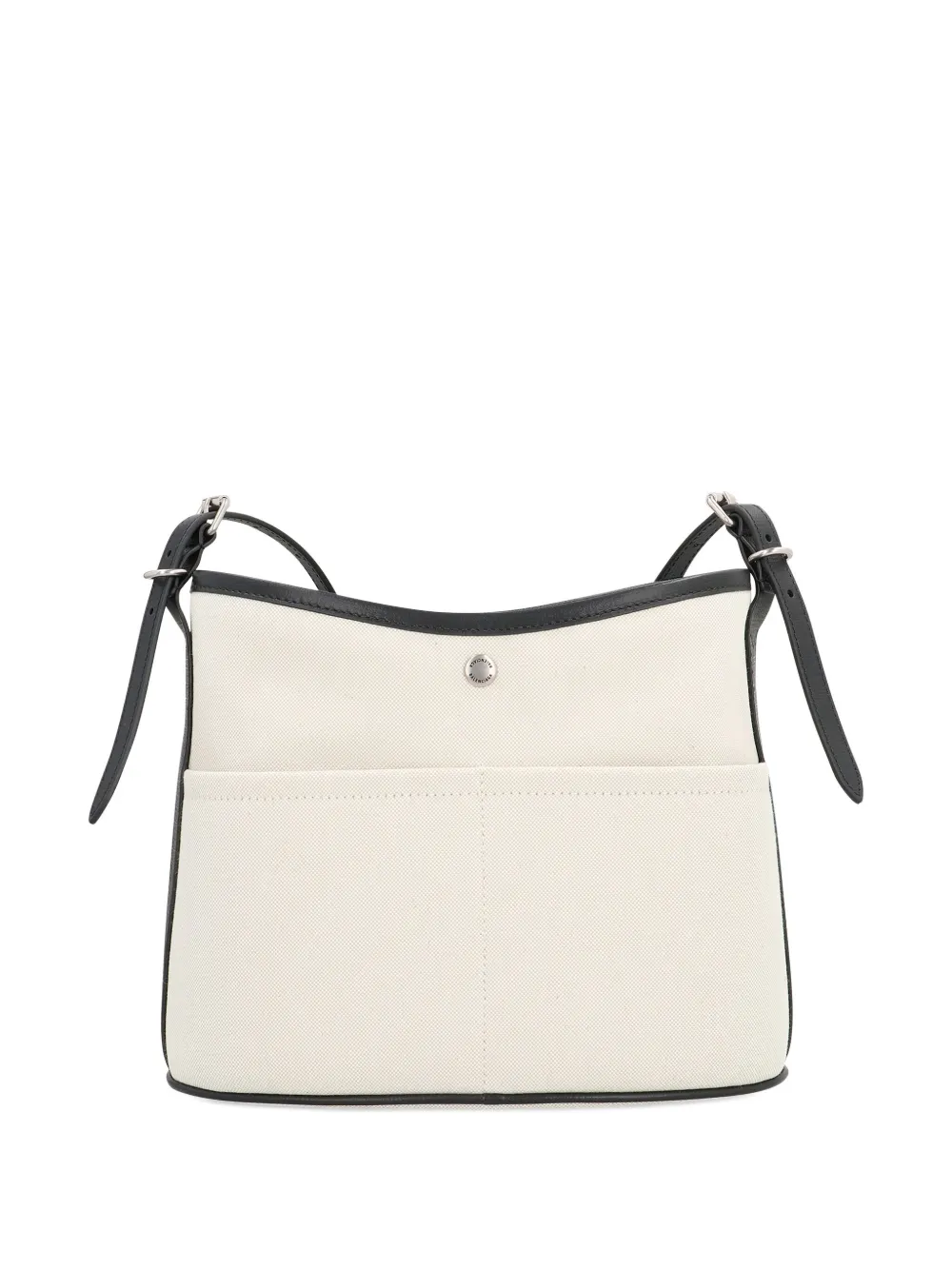 Balenciaga logo leather-trimmed shoulder bag | Image 2