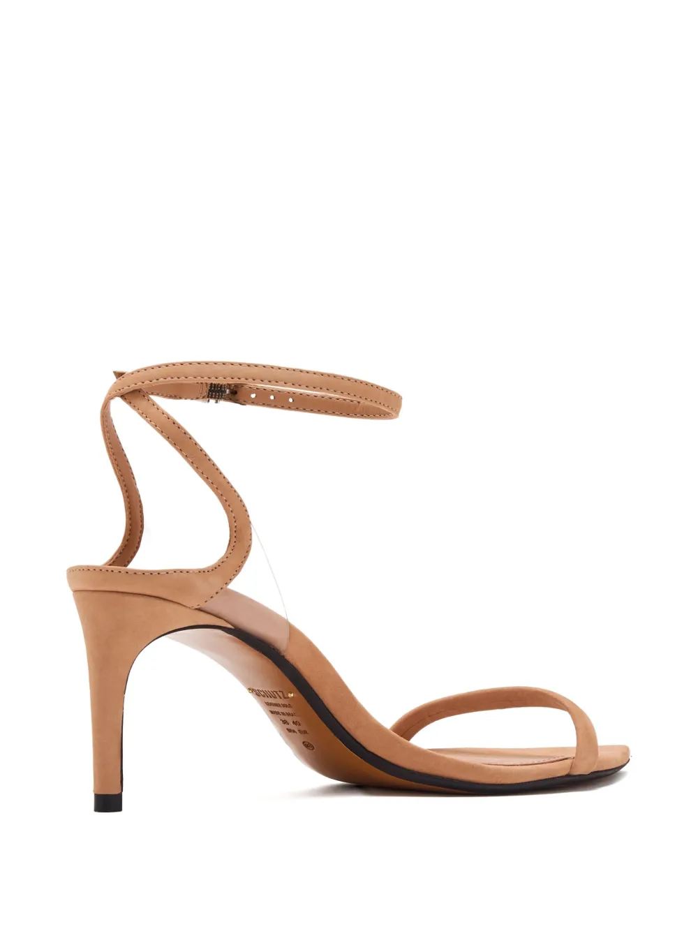 Schutz 75mm Skye ankle-strap heeled sandals Neutrals