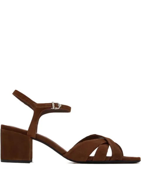 Schutz 50mm crossover ankle-strap sandals