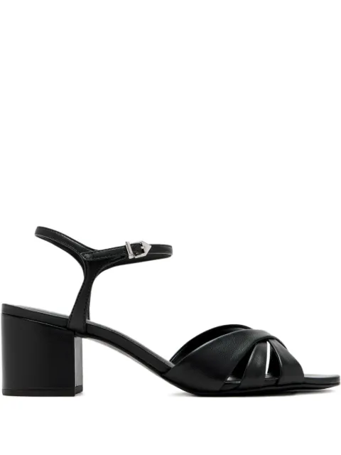 Schutz 60mm crossover ankle-strap sandals