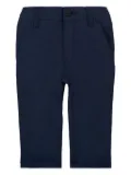 BOSS Kidswear cotton-blend trousers - Blue