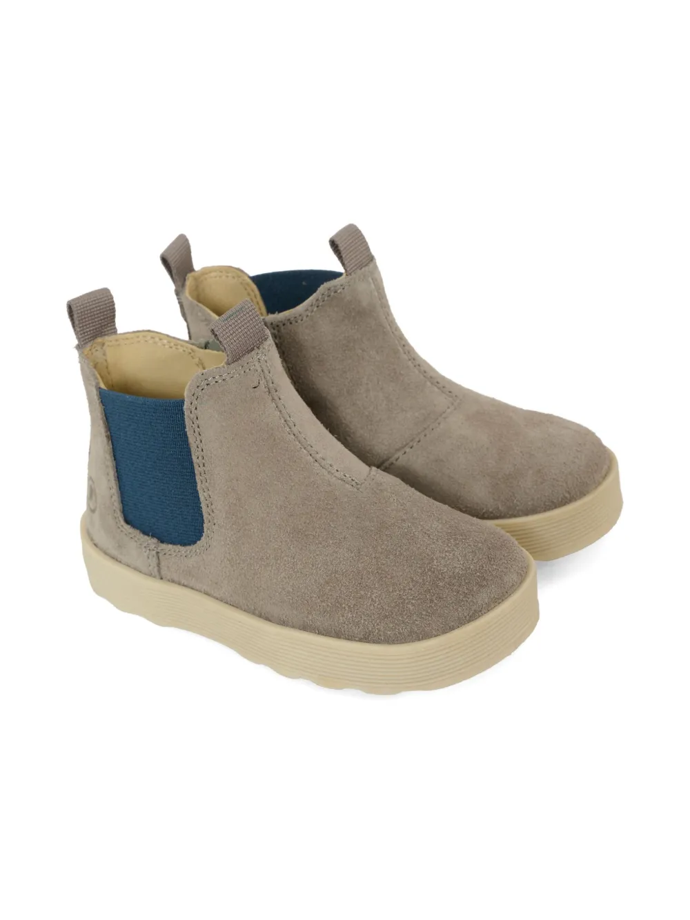 Falcotto zip-detail elastic-panel boots Grey