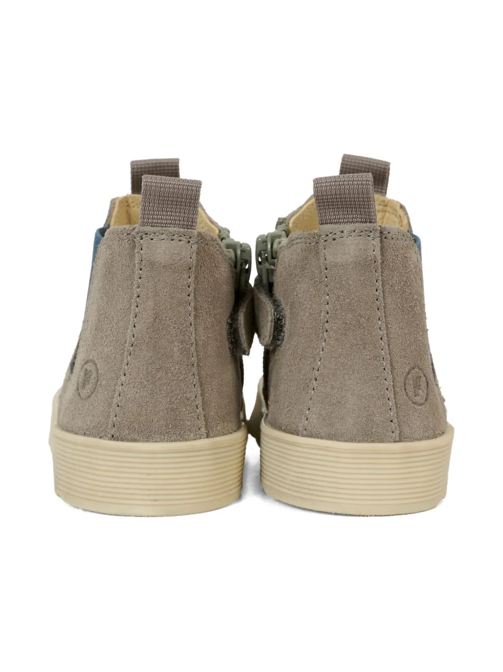 Falcotto zip-detail elastic-panel boots Grey