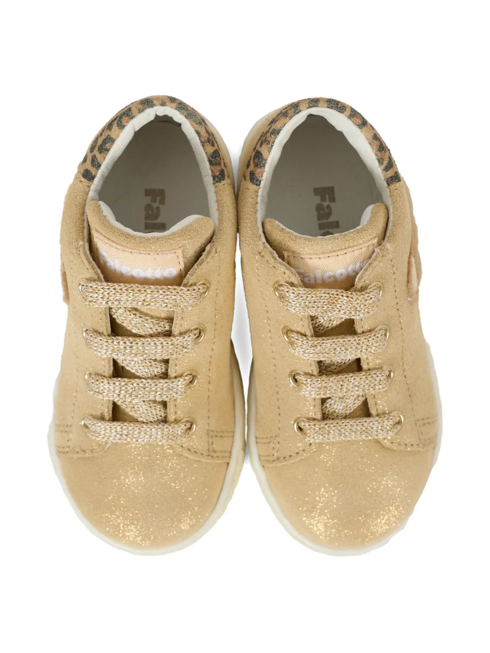 Falcotto glitter-effect sneakers Neutrals