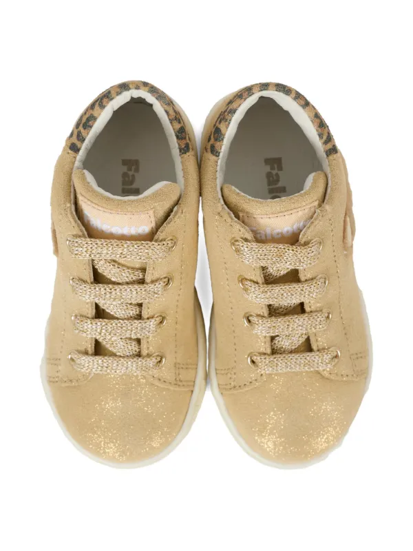 Sneakers Glitterate Falcotto - In Tessuto Glitterato, Suola In Gomma, Interno In Pelle