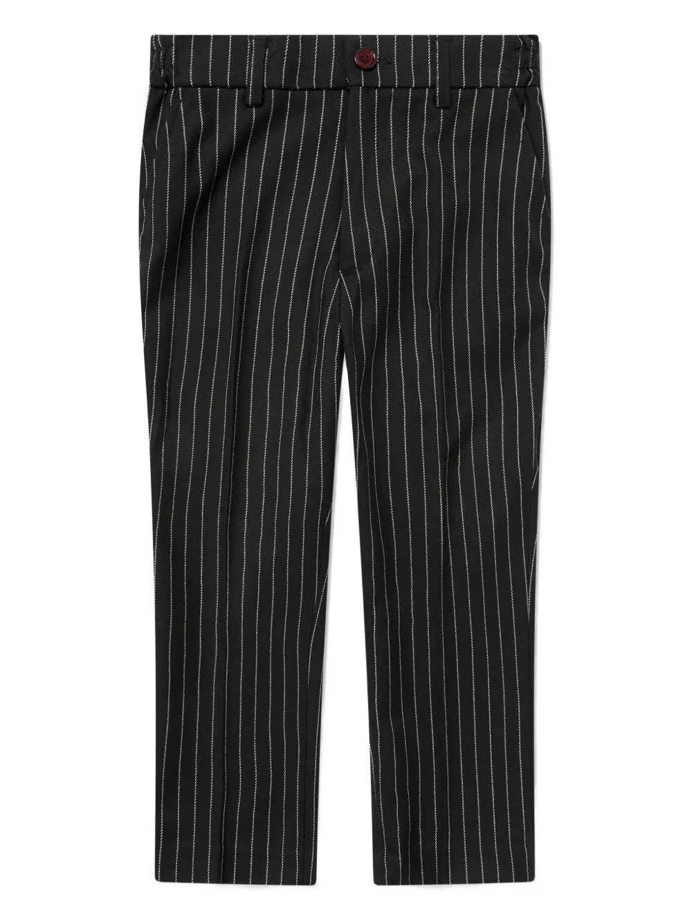 Suitlab Pinstripe Suit In Black