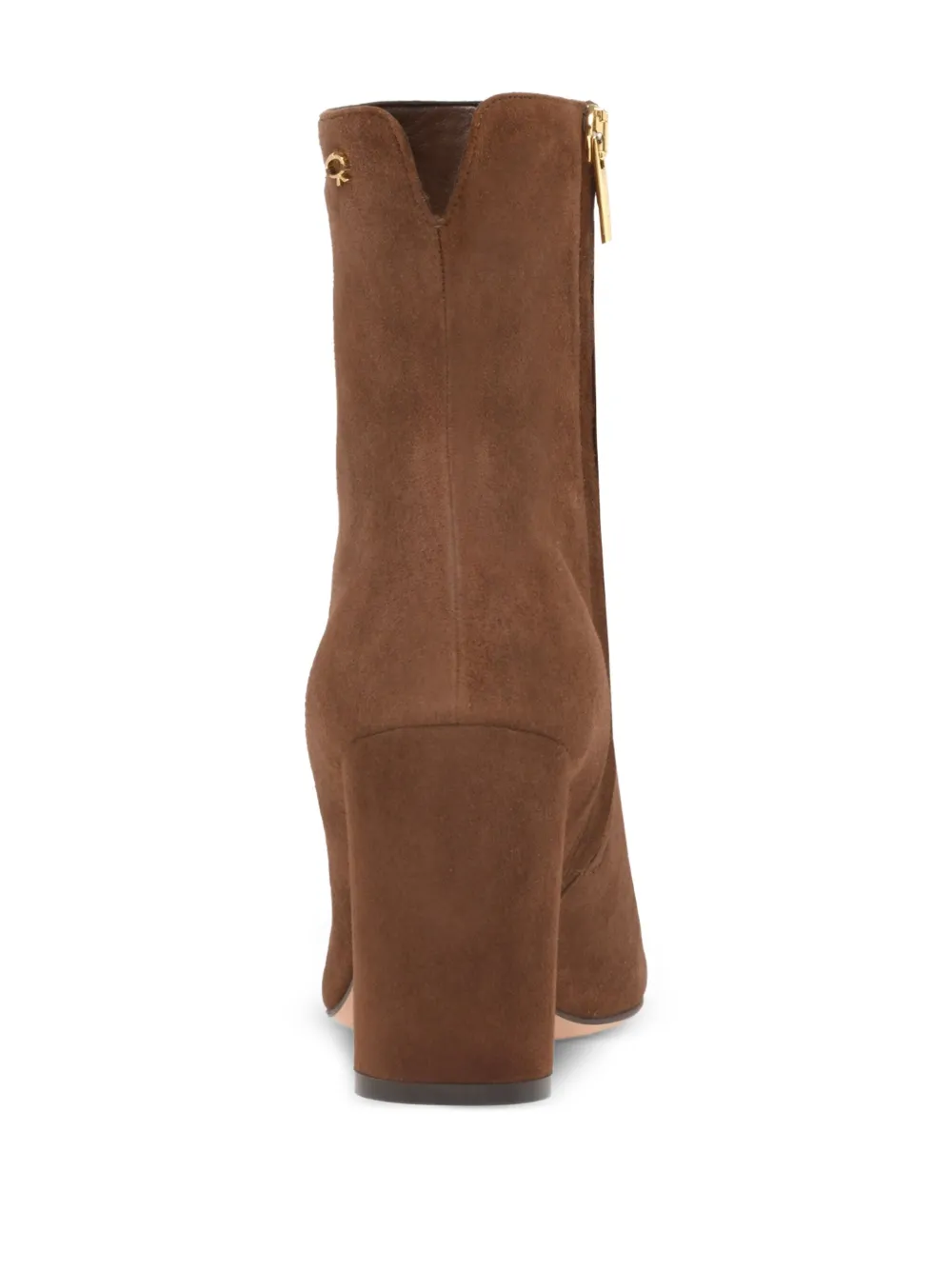 Gianvito Rossi 85mm Lyell pointed-toe ankle boots Brown