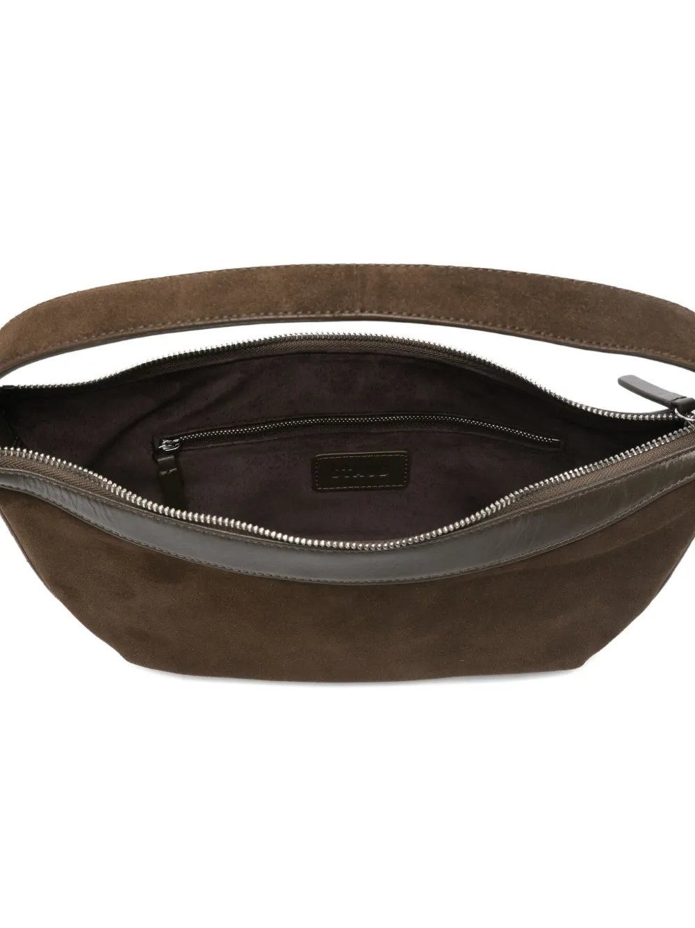 STAUD Demy schoudertas met rits Bruin