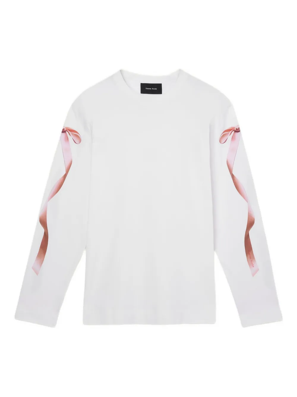 Simone Rocha sudadera con listón | blanco | Image 1
