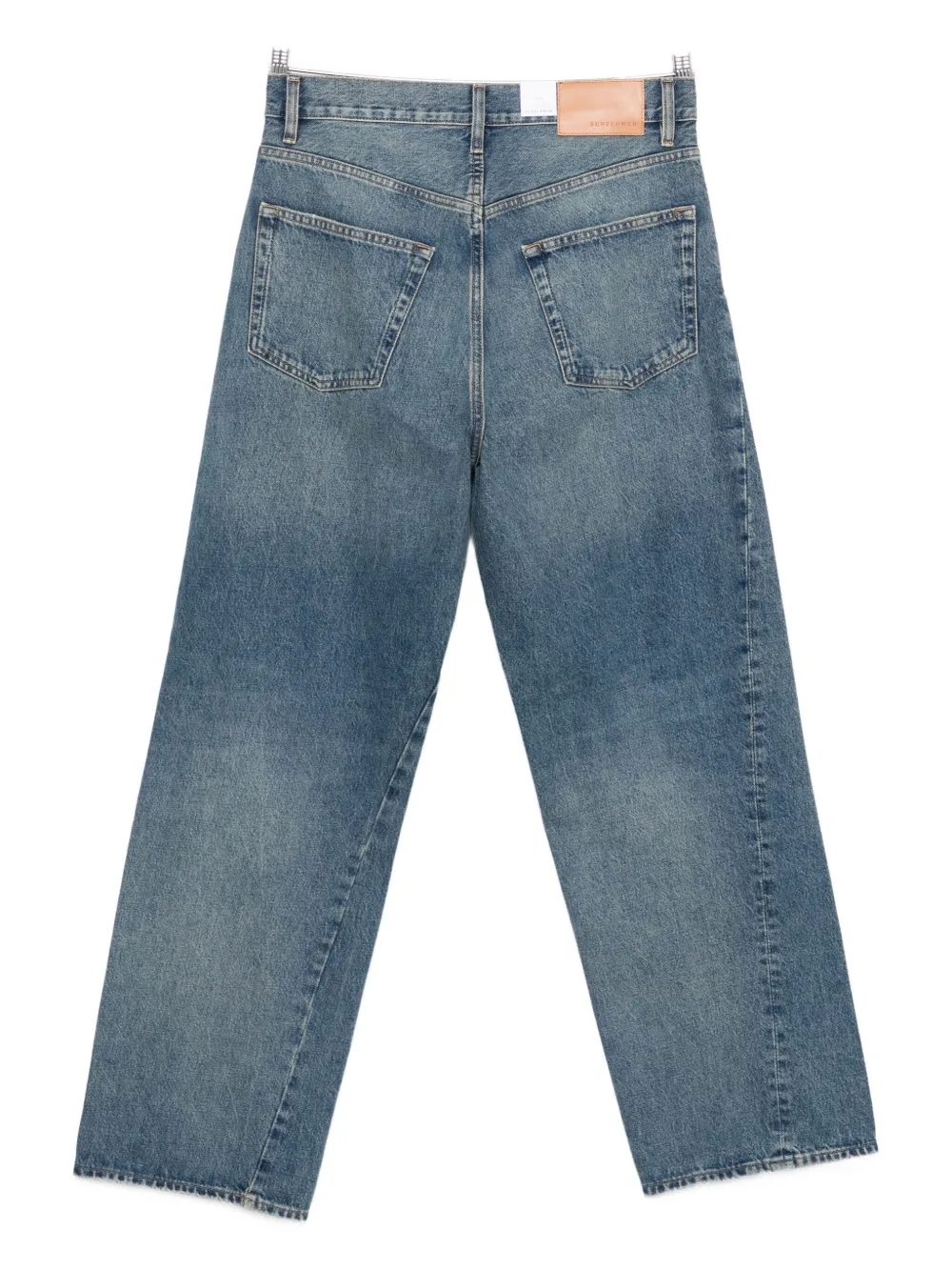 Sunflower Wide Twist jeans - Blauw