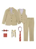 SUITLAB KIDS seven-piece suit set - Neutrals