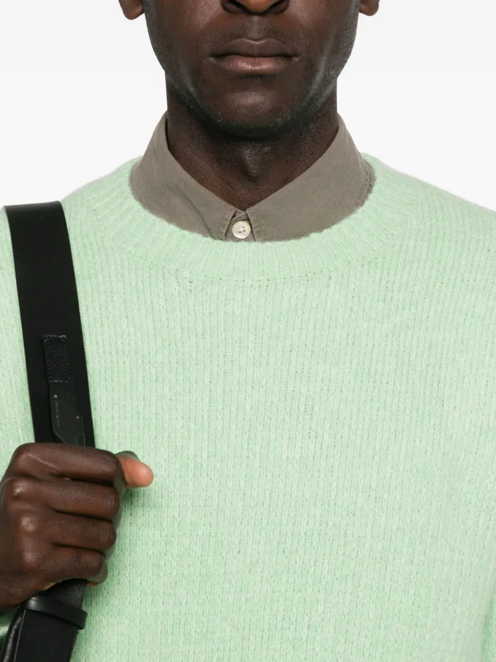 Sunflower Crew-neck Sweater In Animal Print