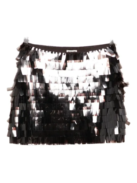 STAUD Max sequin-embellished mini skirt