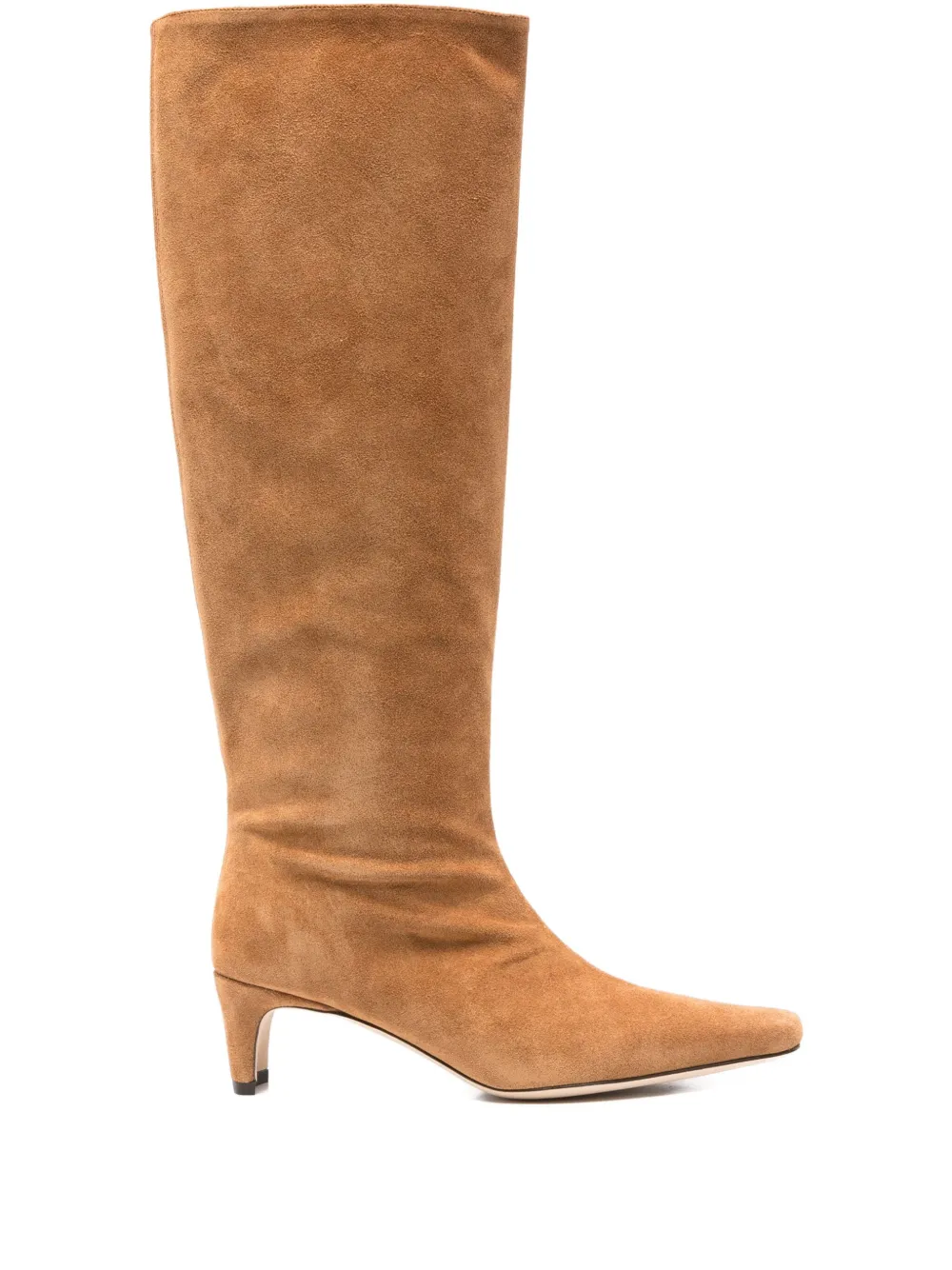 STAUD suede knee-high boots | Neutrals | Image 1