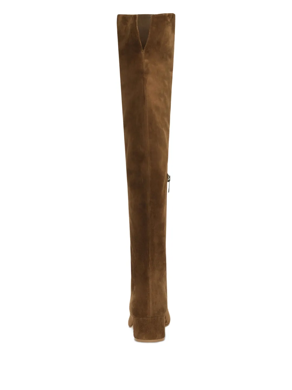 Gianvito Rossi suede knee-high boots Brown