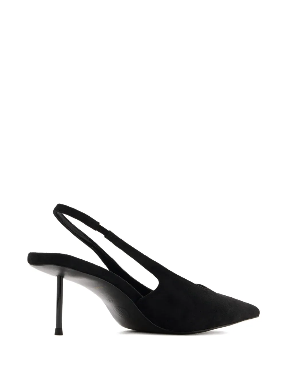 Femme La 55mm slingback pointed-toe pumps Black