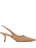 Sam Edelman 60mm slingback pointed-toe pumps - Neutrals