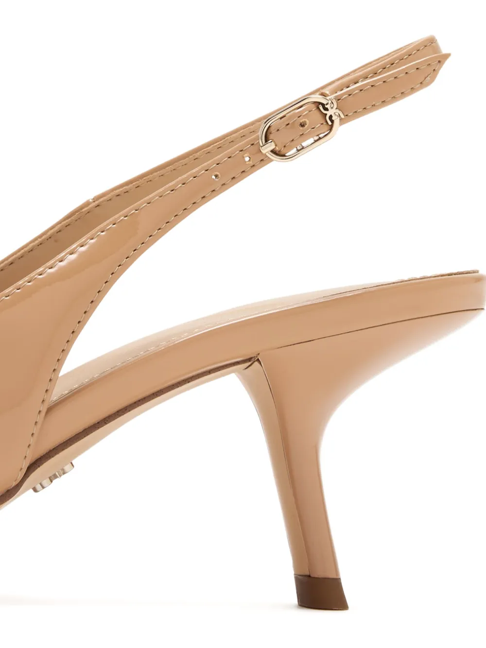 Sam Edelman 60mm slingback pointed-toe pumps Neutrals