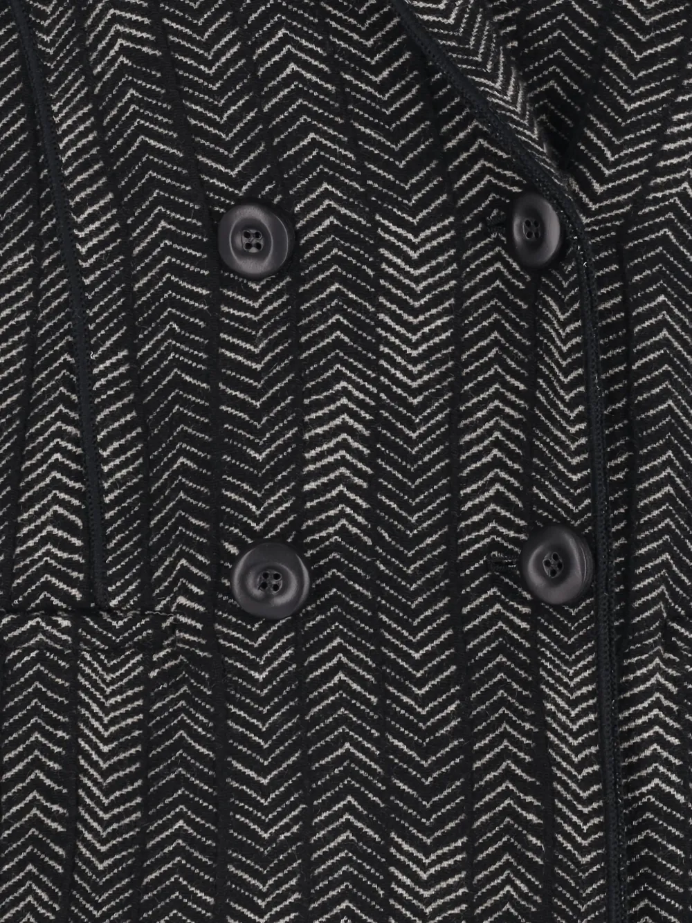 Giorgio Armani double-breasted blazer Zwart