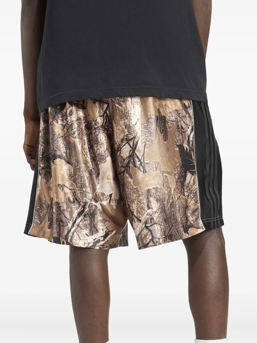 adidas Zwembroek met camouflageprint Bruin