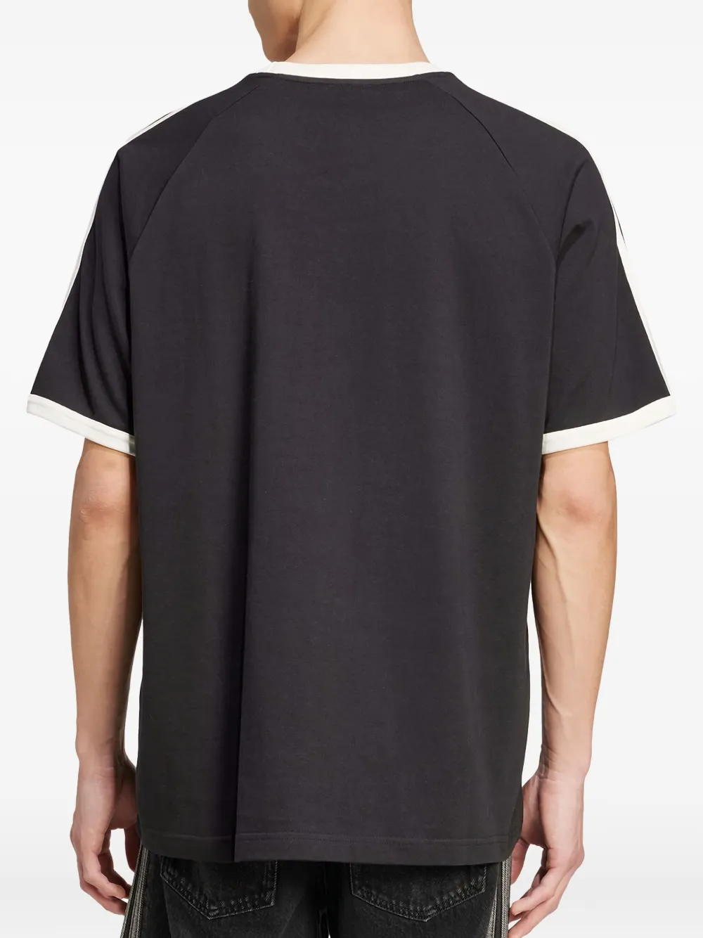 adidas T-shirt met logoprint Zwart