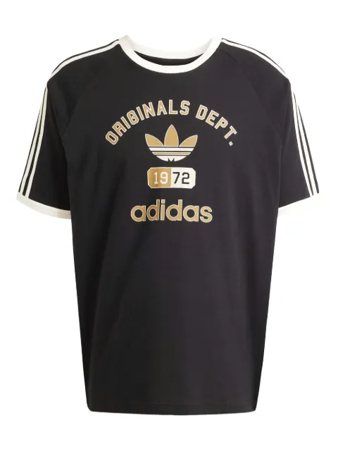 adidas تيشيرت بطبعة شعار الماركة