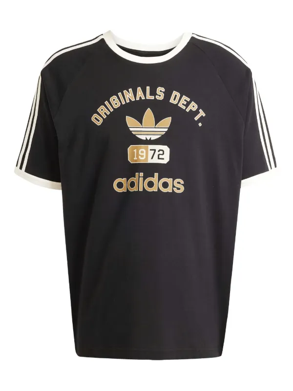 Adidas Original Black And Gold Adidas T Shirt NEW MEN'S ADIDAS