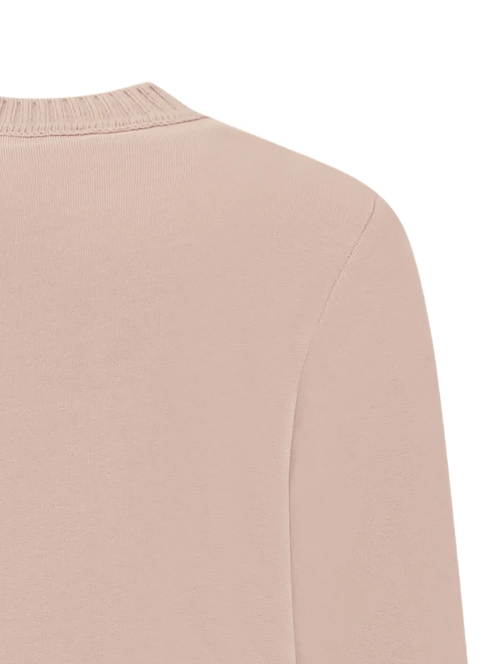 Moncler Enfant button-embellished crew-neck dress Roze