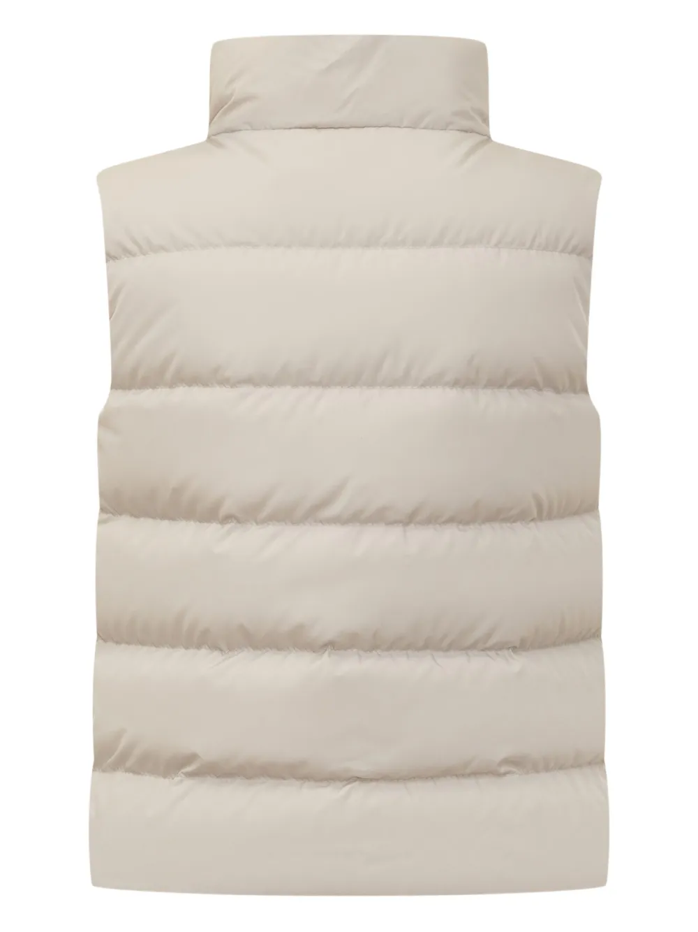 Moncler Enfant Buang quilted gilet Beige