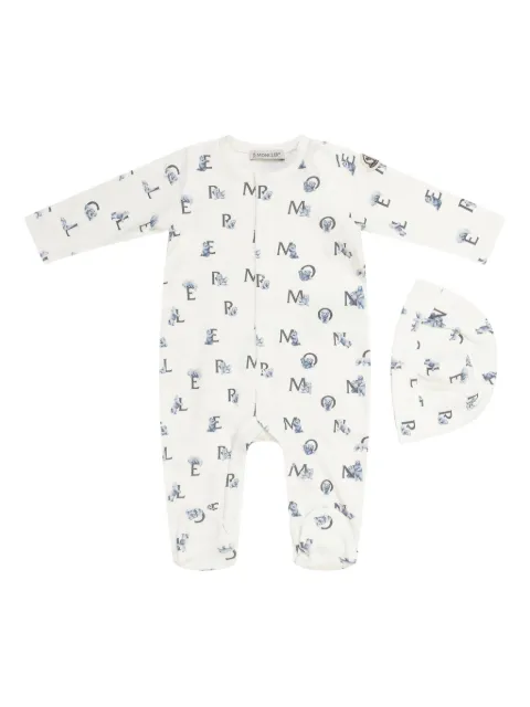 Moncler Enfant logo-print babygrow set