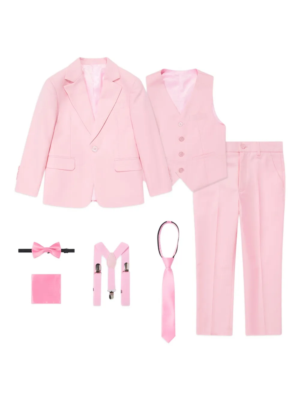 SUITLAB KIDS three-pieces suit - ピンク SUITLAB KIDS three-pieces suit - ピンク