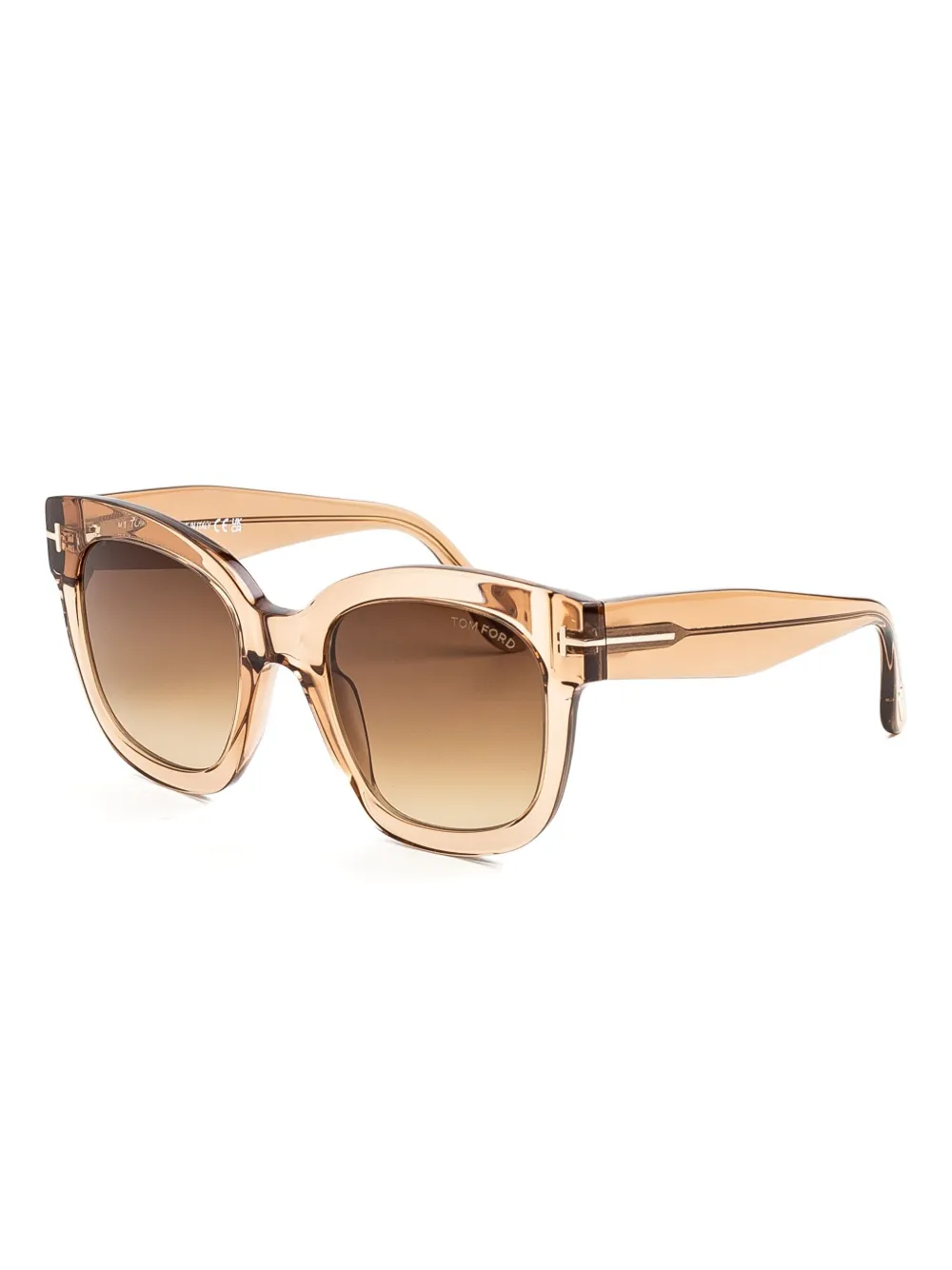 TOM FORD Eyewear Beatrix cat eye-frame sunglasses Beige