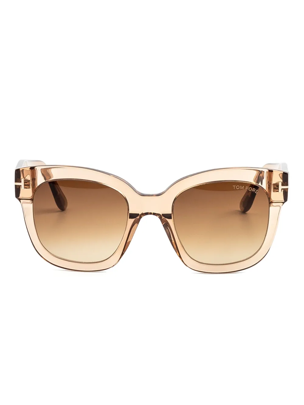 TOM FORD Eyewear Beatrix cat eye-frame sunglasses - Toni neutri