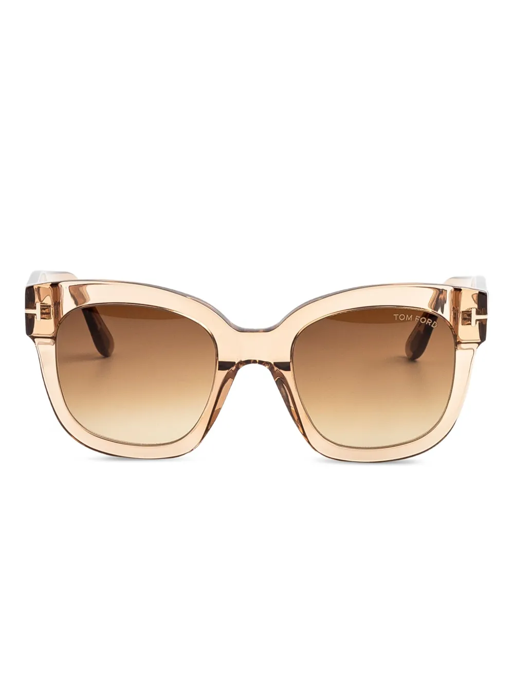 TOM FORD Eyewear Beatrix cat eye-frame sunglasses Beige
