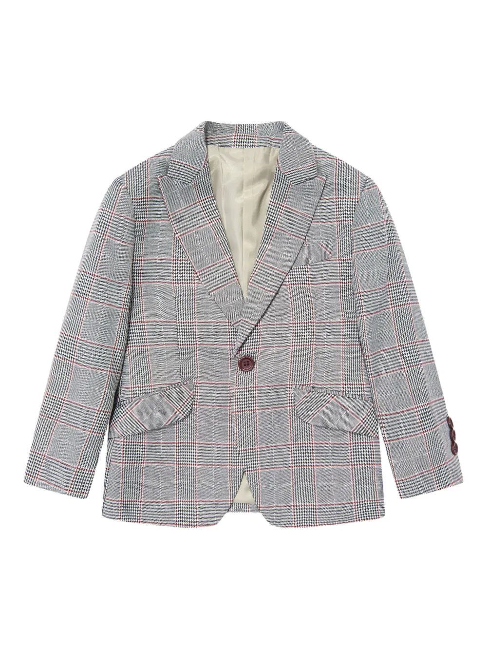 SUITLAB KIDS checked three-piece suit | Three Piece Suits | Image 2