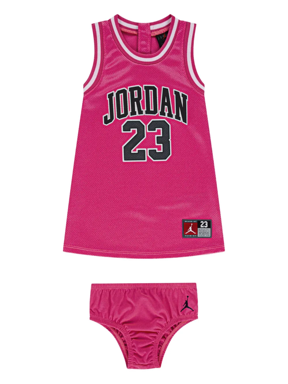 Jordan Kids jersey 23 dress Roze