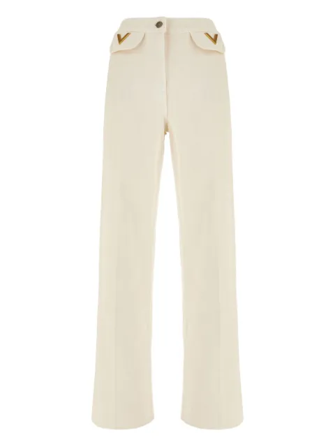 Valentino Garavani jeans con detalle de bolsillo en V