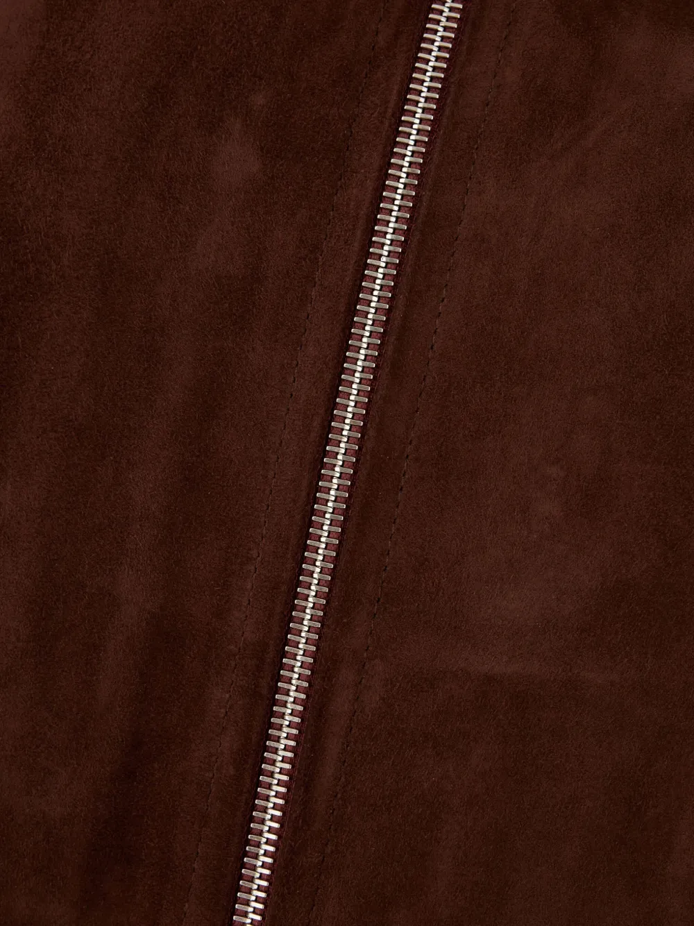 Paul Smith Suède jack met ritssluiting Bruin