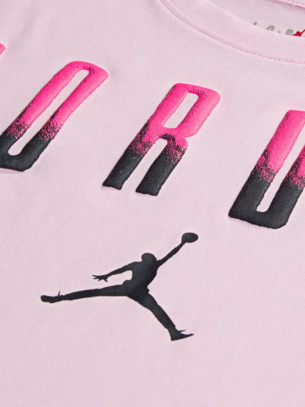 Jordan Kids logo-print T-shirt And Skirt Set Pink FARFETCH IN