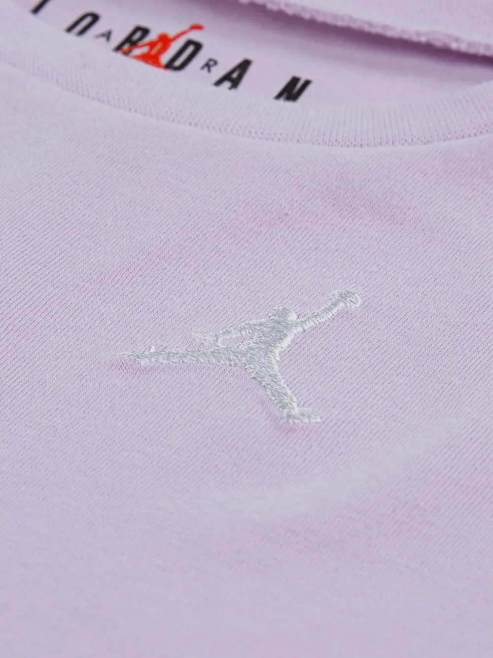 Jordan Kids Shorts met geborduurd logo Paars