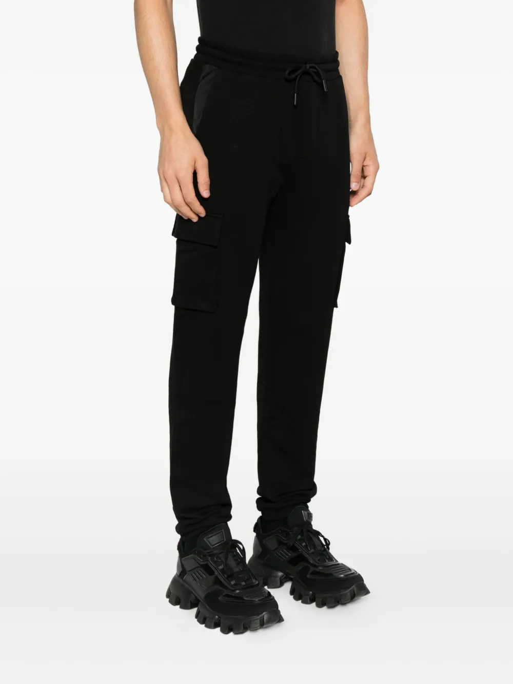 Karl Lagerfeld Cargo straight broek Zwart