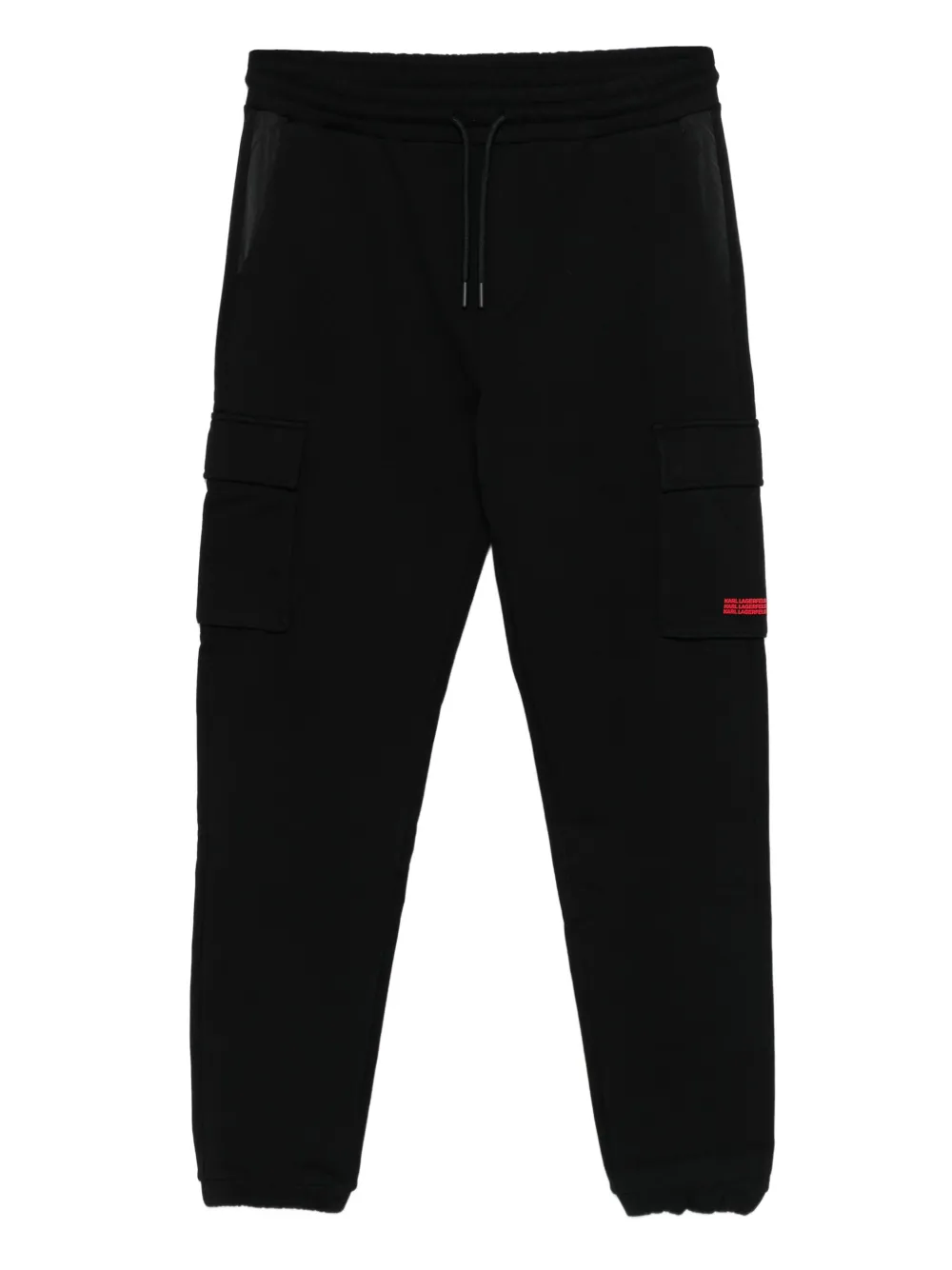 Karl Lagerfeld Cargo straight broek Zwart