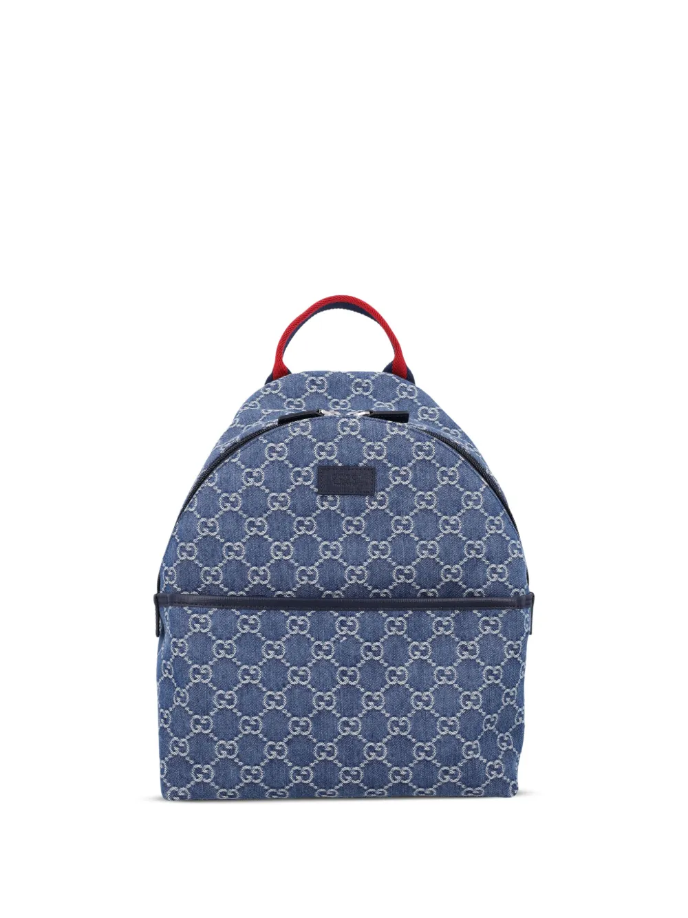 Gucci Kids Rugzak van spijkerstof met GG-monogram Blauw