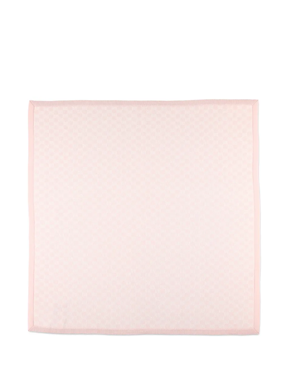 Gucci Kids Gebreide deken met GG-patroon Roze