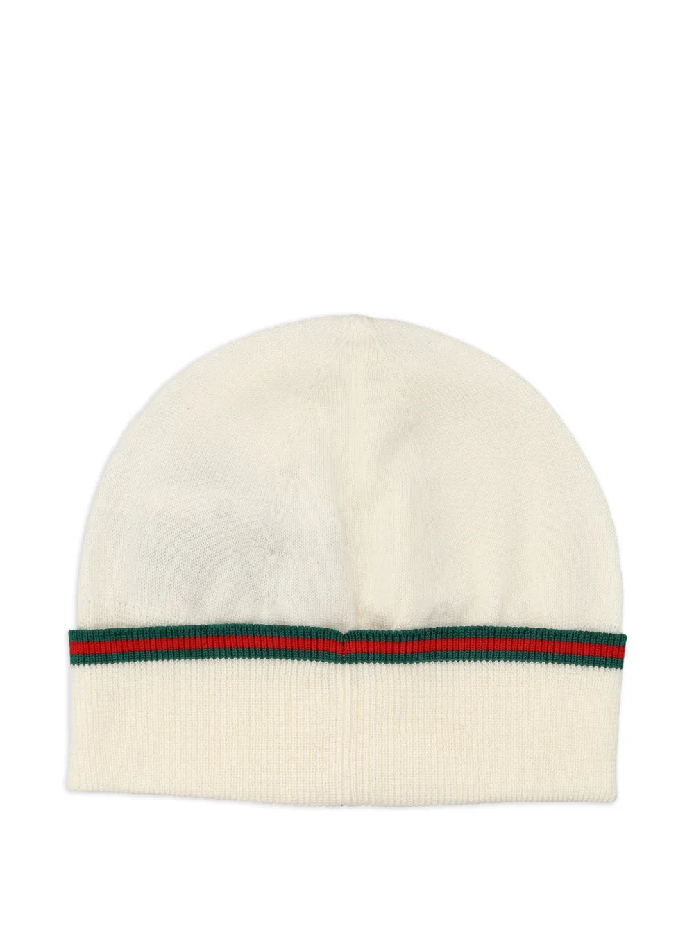 Gucci Kids web-stripe beanie | Boys knitted hats | Image 2