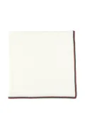 Gucci Kids Web-striped wool blanket - Neutrals