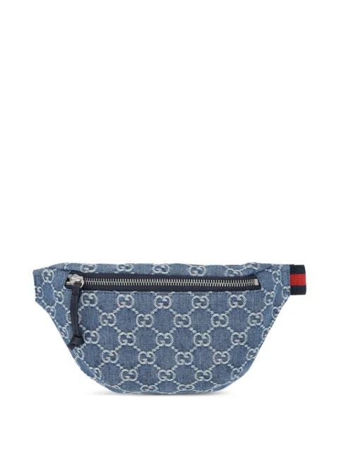 Gucci Kids Pochete jeans GG