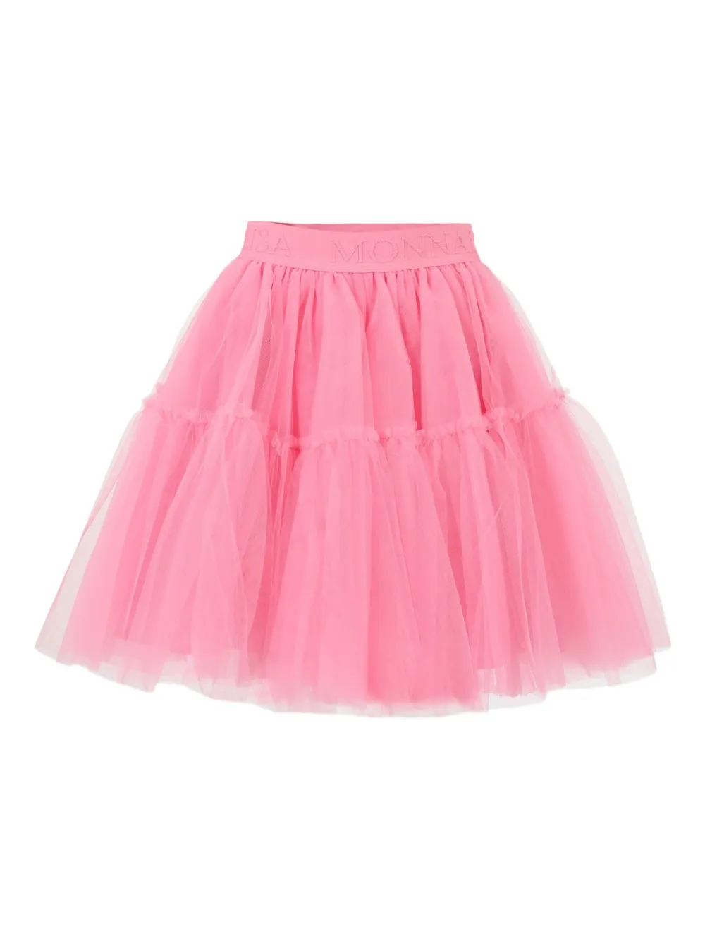Monnalisa ruffled tulle skirt Roze