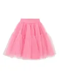Monnalisa ruffled tulle skirt - Pink