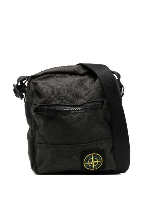 Stone Island メッセンジャーバッグ | ブラック | FARFETCH JP
